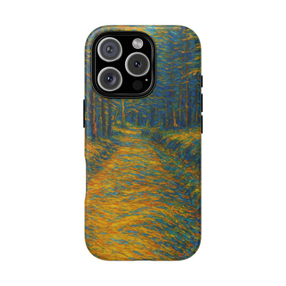 Artistic Phone Case for Nature Lovers, Tough Cases, Vibrant Design, Gift for Friends, Phone Accessories, Unique Artwork - TRV
