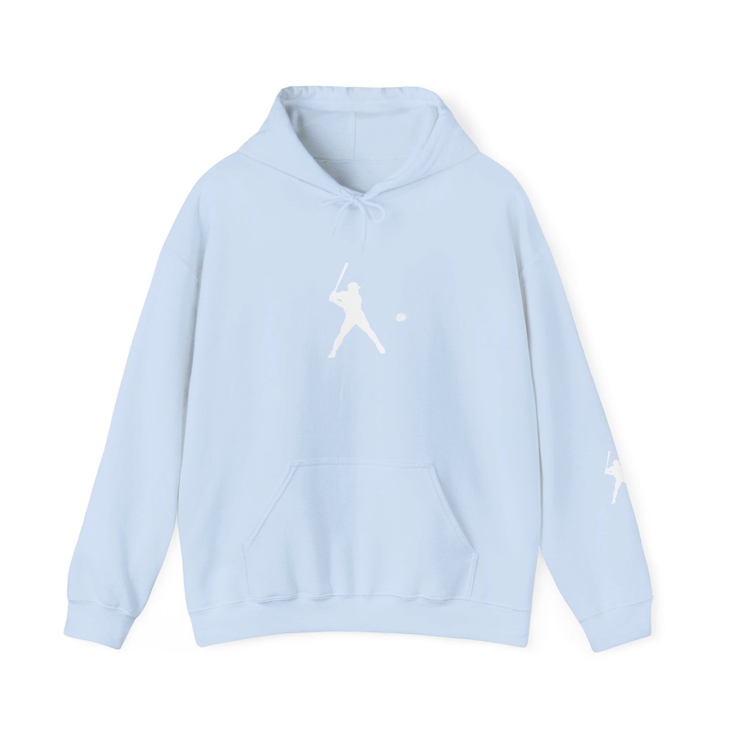Sporty Unisex Baseball Hooded Sweatshirt, Casual Hoodie for Athletes, Perfect for Gifts, Comfy Streetwear, Ideal for Sports Events, Personal Use - TRV