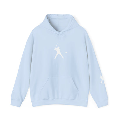 Sporty Unisex Baseball Hooded Sweatshirt, Casual Hoodie for Athletes, Perfect for Gifts, Comfy Streetwear, Ideal for Sports Events, Personal Use - TRV