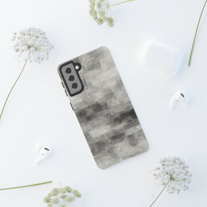 Stylish Phone Case for Tough Protection, Marble Grey Design, Customizable Gift for Her, Unisex Mobile Accessory, Birthday Present, [...] - TRV