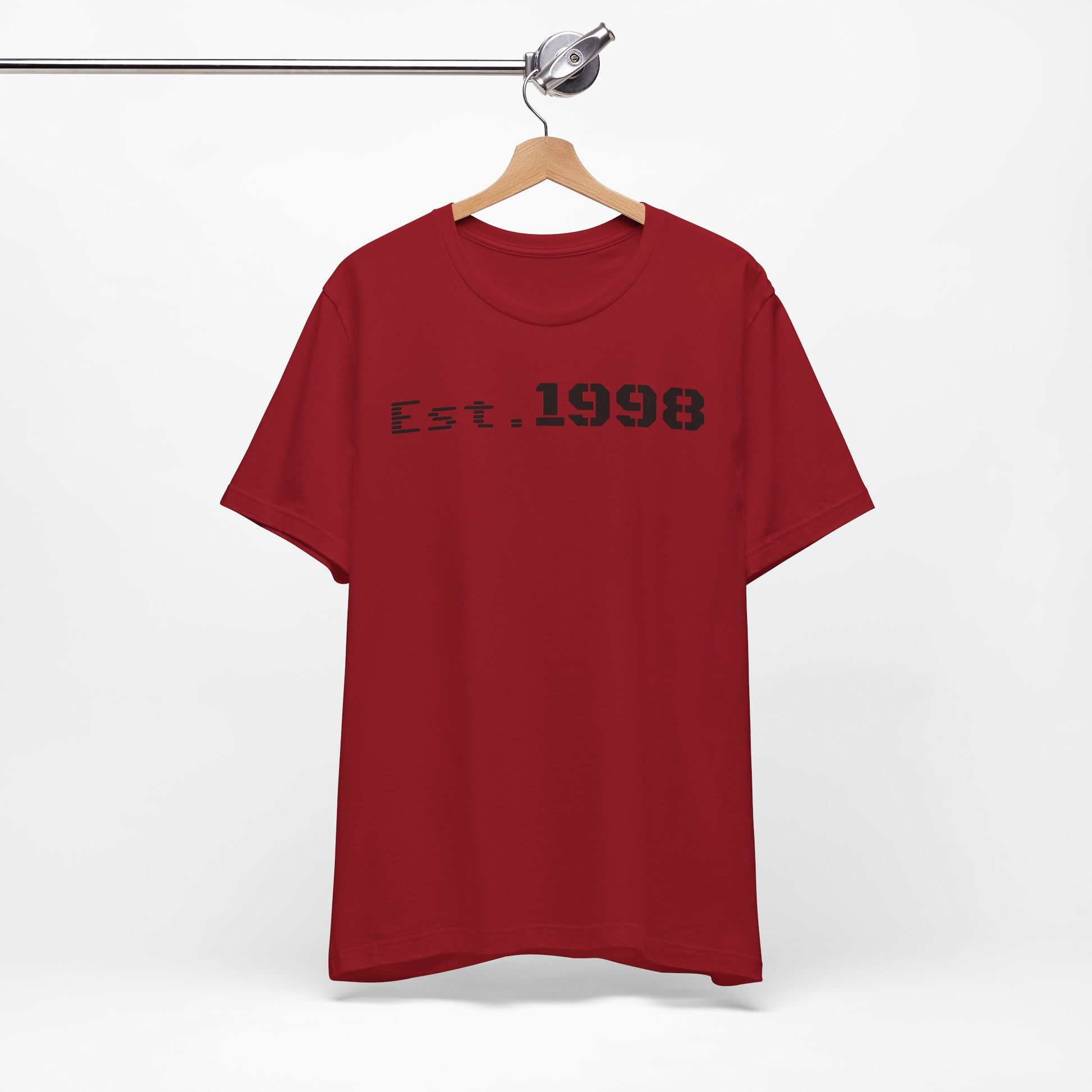 Vintage Est. 1998 Tee - Retro Unisex Shirt for Birthdays, Gifts, Everyday Wear, Casual Style, Nostalgia - TRV