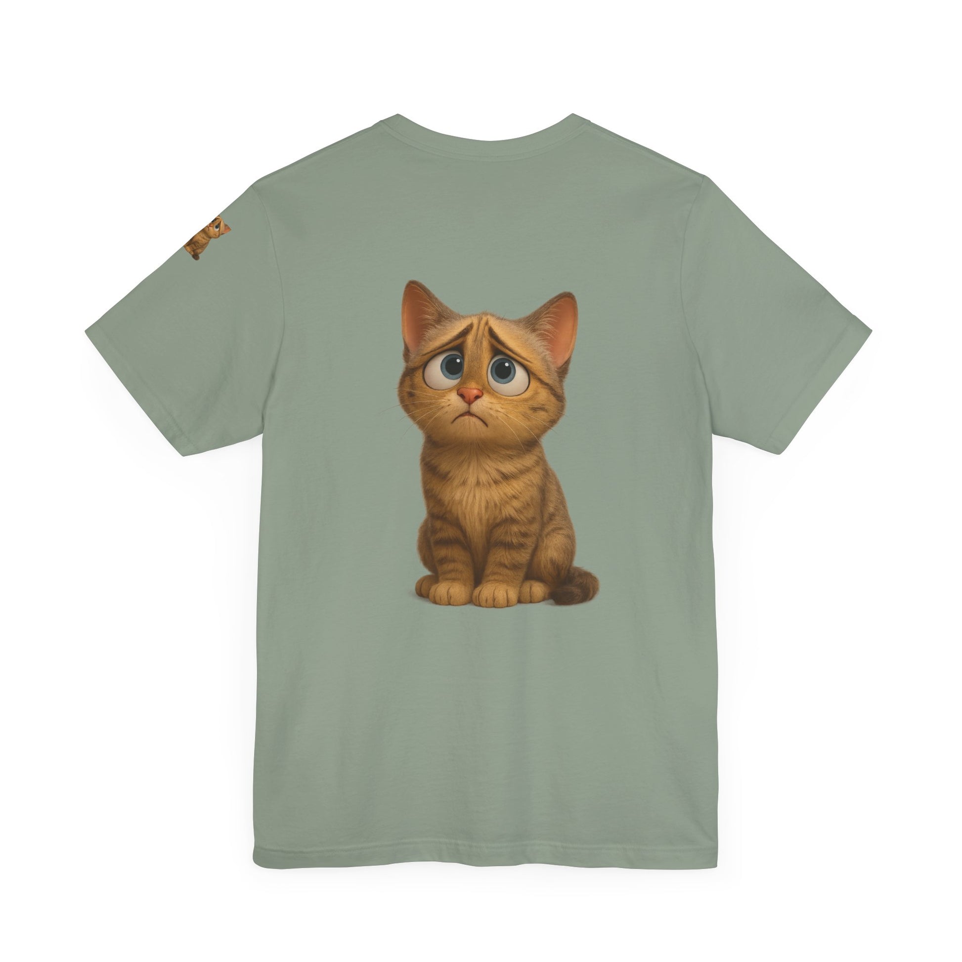 Adorable Cat Graphic Tee, Cute Pet Lover Shirt, Animal Lover Gift, Funny Cat Apparel, Birthday, Christmas, Everyday Use - TRV