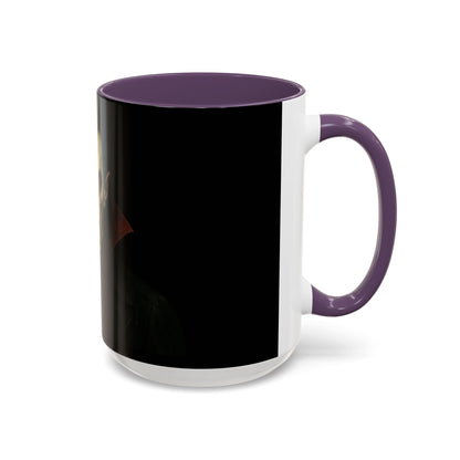 Gothic Dracula Vampire Accent Coffee Mug | Spooky Halloween Gift, Unique Home Decor, Collector's Mug, Coffee Lover's Gift - TRV