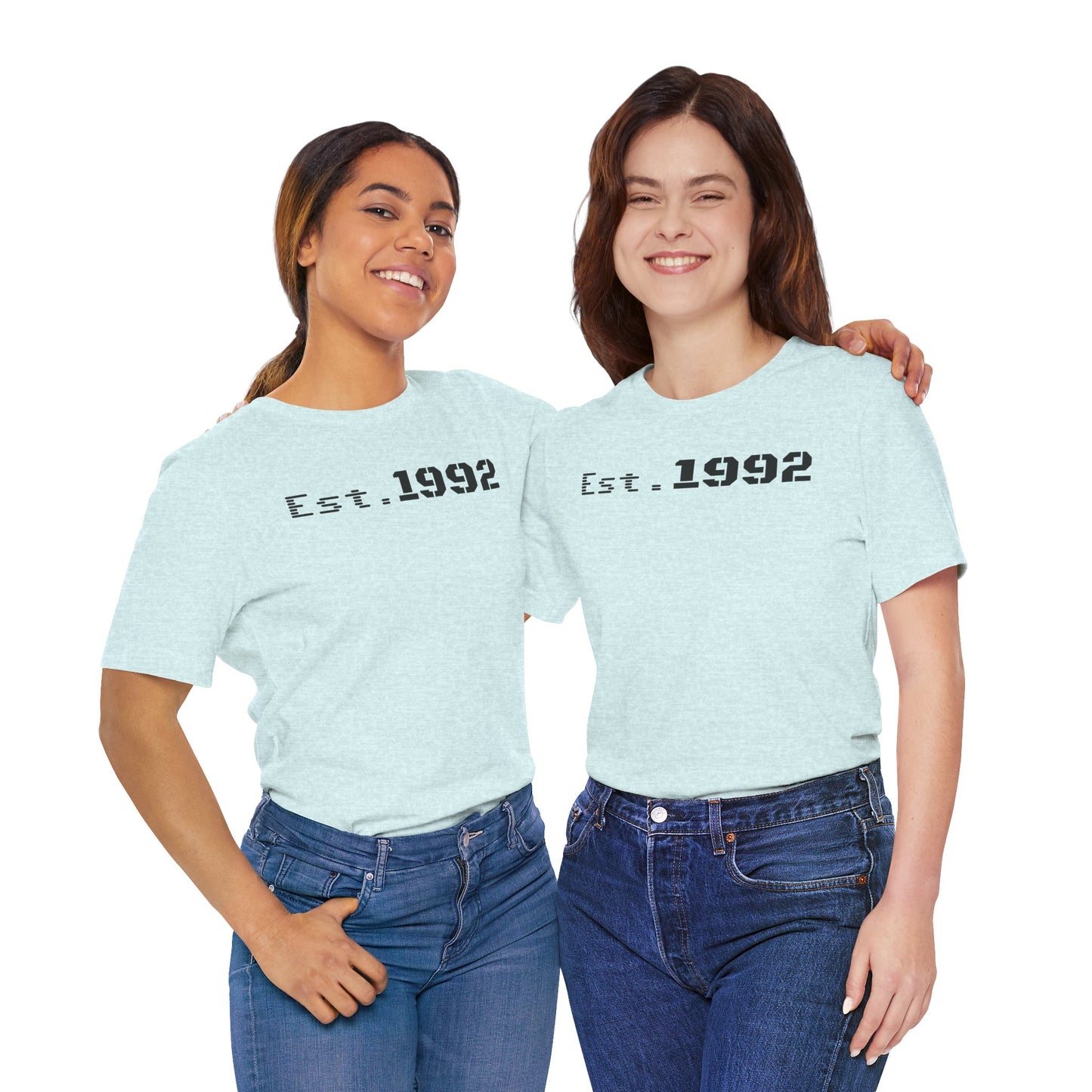 Est. 1992 Unisex Jersey Tee - Retro Birthday Gift, Casual Wear, Cool Vintage T-Shirt, Gift for Him, Gift for Her - TRV