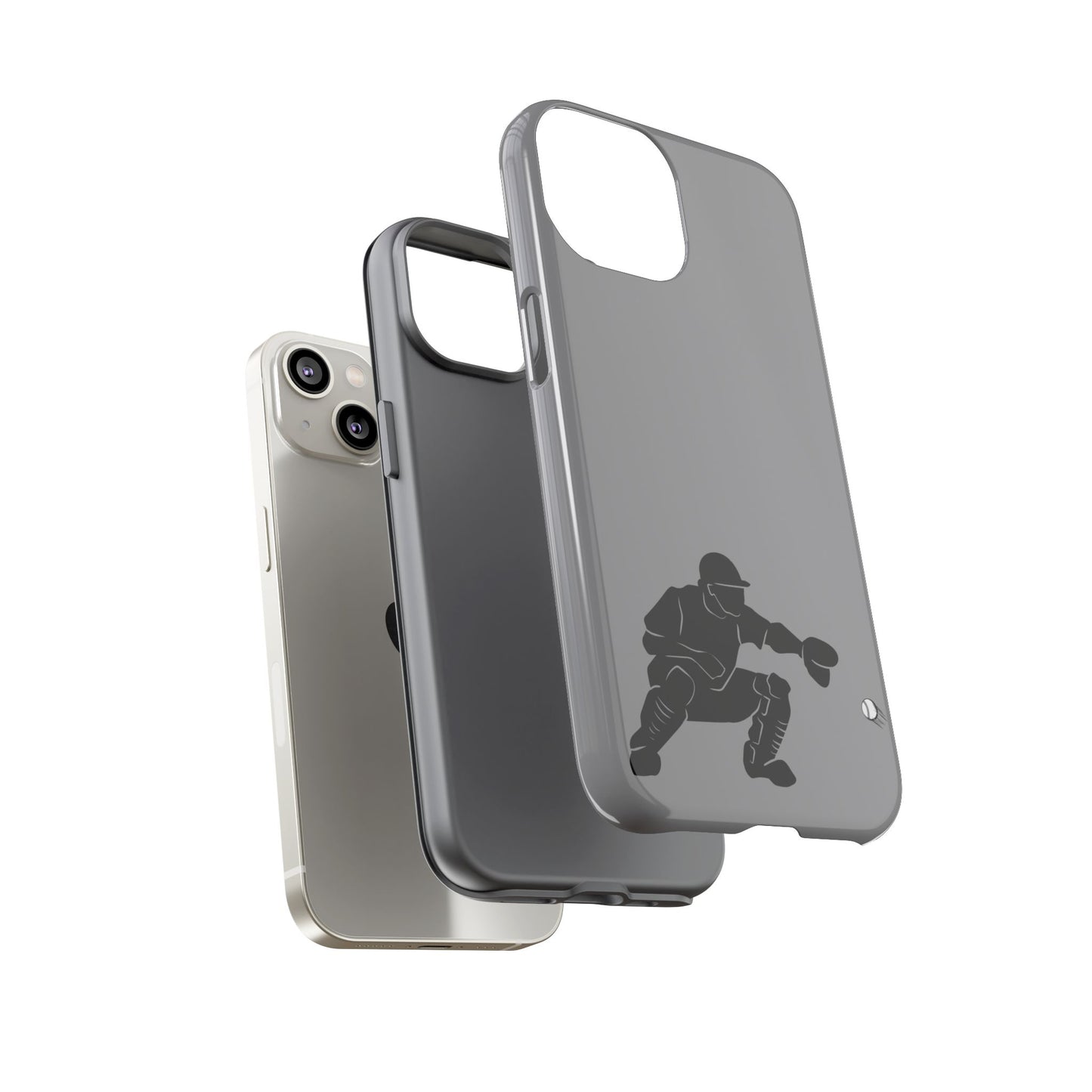 Baseball Catcher Phone Case - Tough Cases, Sports Phone Cover, Great for Athletes, Perfect Gift for Baseball Lovers, Unique Cell Phone Design - TRV