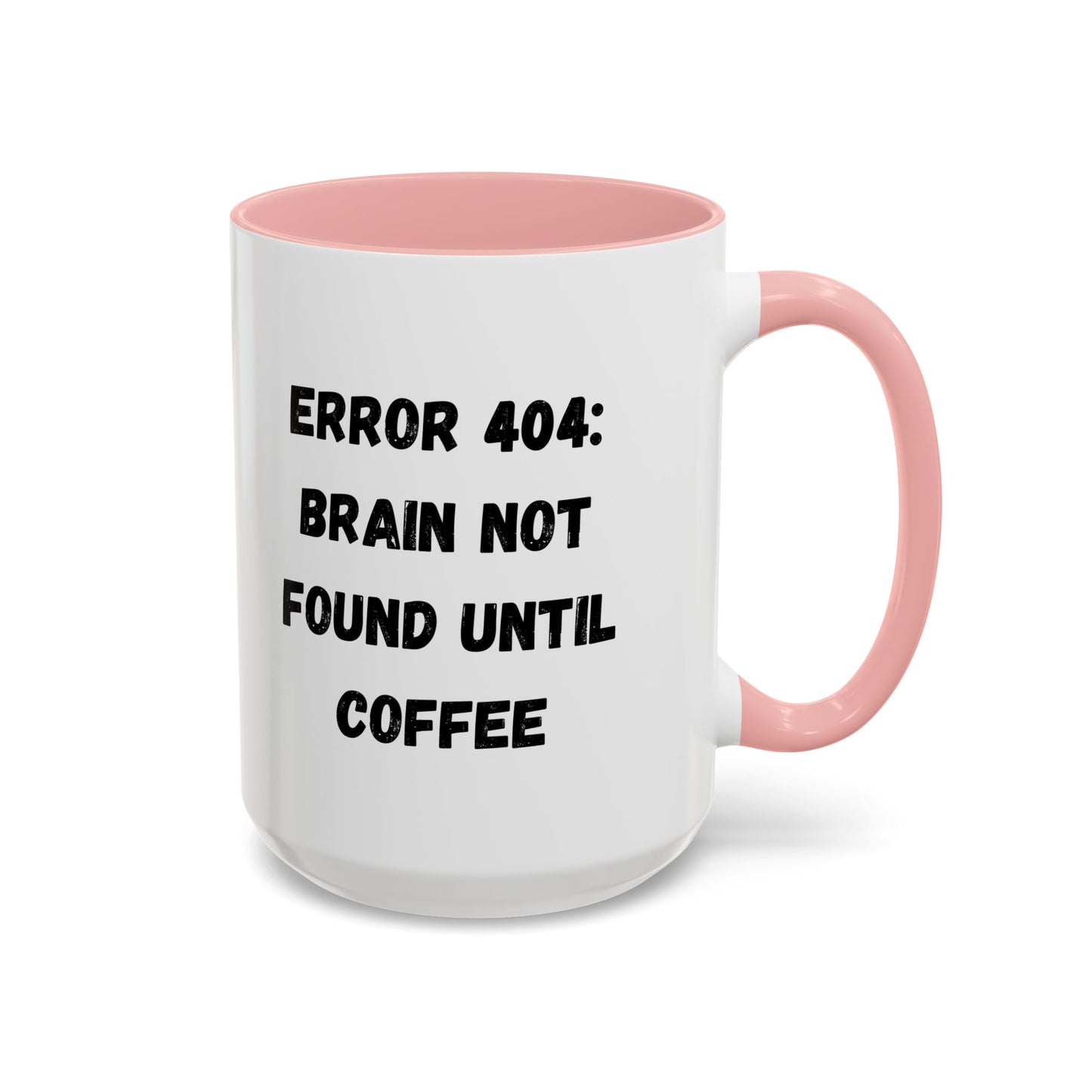 Error 404 Coffee Mug - Perfect for Your Daily Brew, Gift for Programmers, Humor for Coffee Lovers, Office Desk Decor, Nerdy Kitchenware