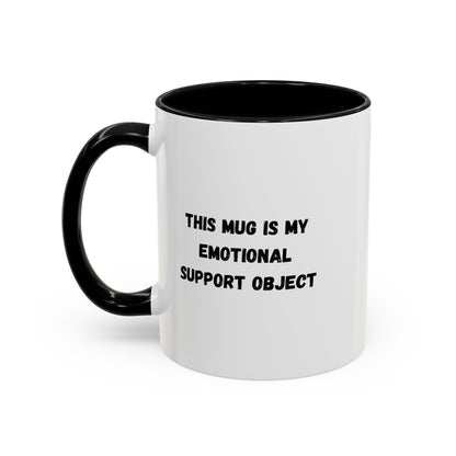 Emotional Support Coffee Mug, Funny Gift for Coffee Lovers, Unique Office Mug, Self-Care Gift, Cute Ceramic Mug