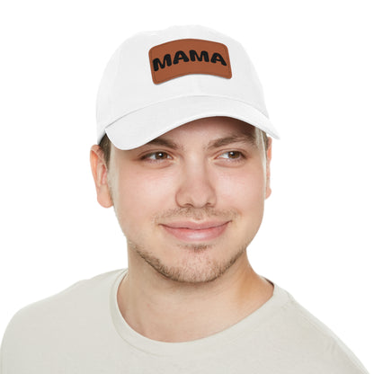Stylish Dad Hat with Leather Patch - Perfect Gift for Dads, Everyday Wear, Casual Outings, Father's Day, Birthday Gift