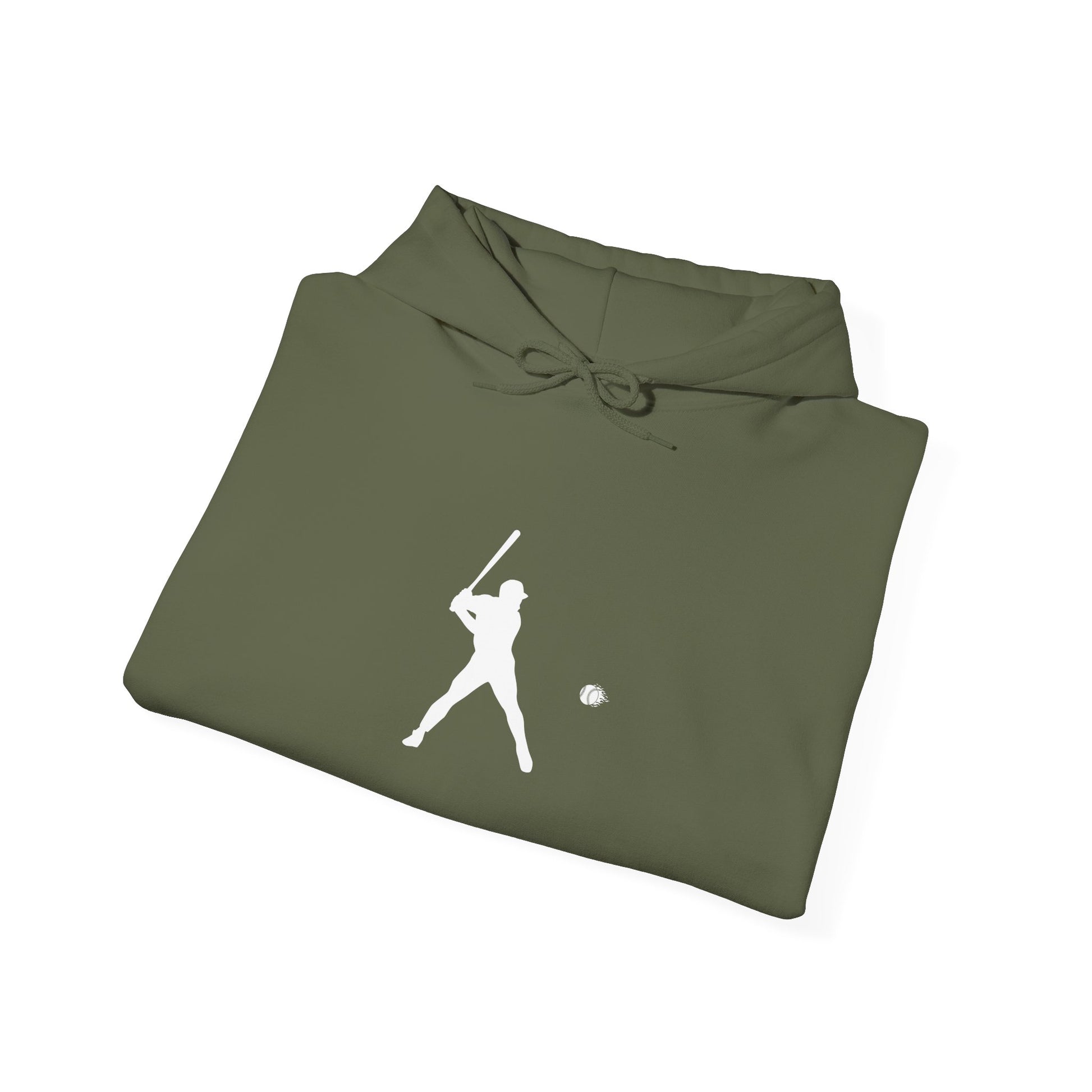 Sporty Unisex Baseball Hooded Sweatshirt, Casual Hoodie for Athletes, Perfect for Gifts, Comfy Streetwear, Ideal for Sports Events, Personal Use - TRV