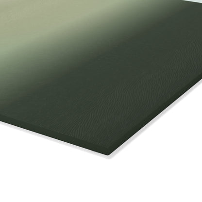 Green Ombre Gradient Glass Cutting Board | Modern Kitchen Decor