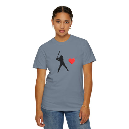 Baseball Love T-Shirt, Unisex Sports Tee, Gift for Baseball Fans, Valentine's Day Shirt, Game Day Apparel, Soft Cotton Top