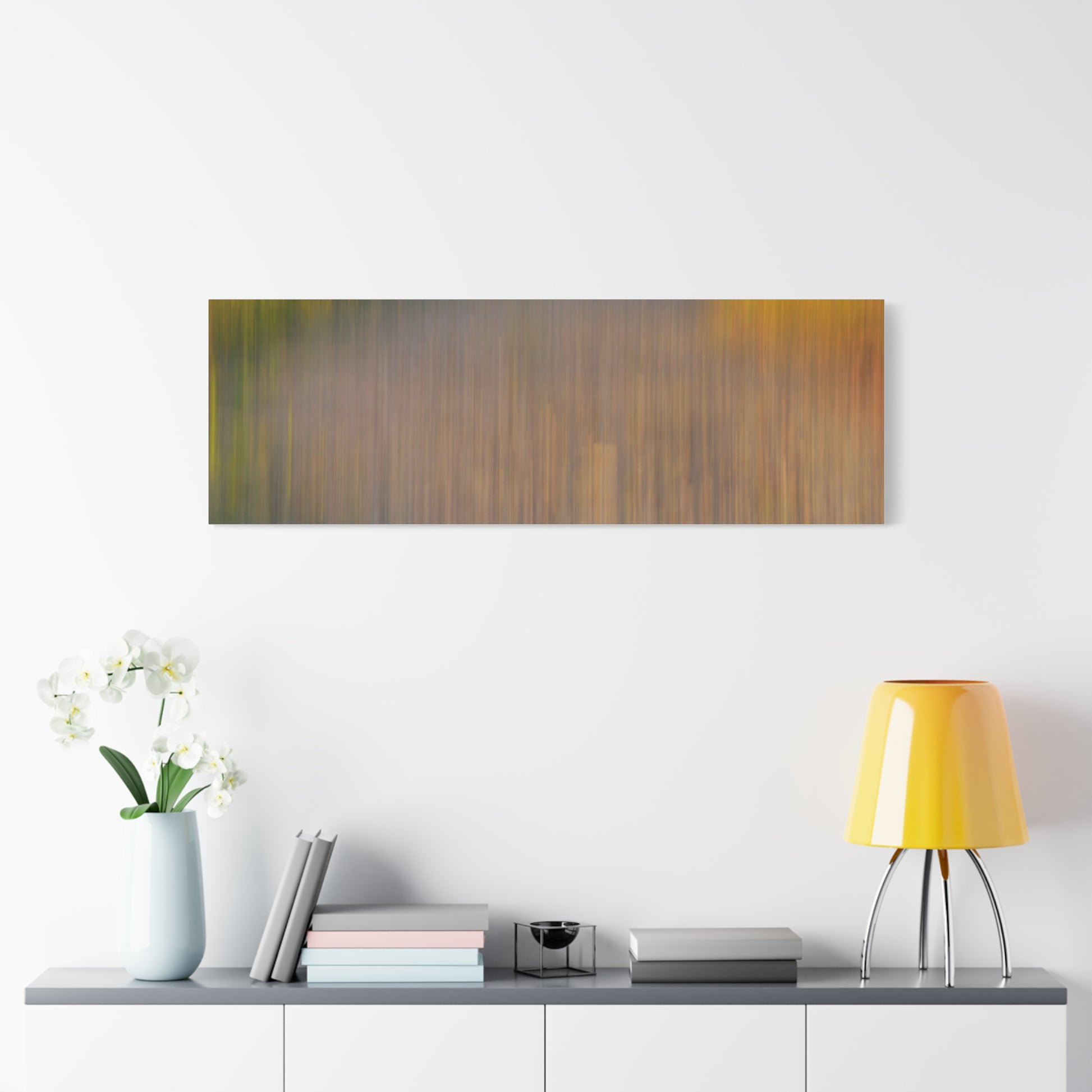 Abstract Landscape Canvas Art - 1.25" Stretched Wall Decor - TRV
