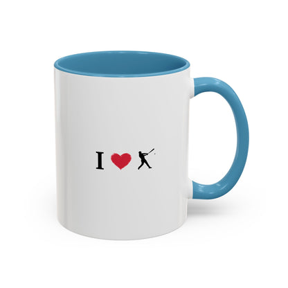 Baseball Love Accent Coffee Mug – Perfect Gift for Sports Fans, Home or Office Use, Great for Birthdays, Anniversaries, and Holidays - TRV
