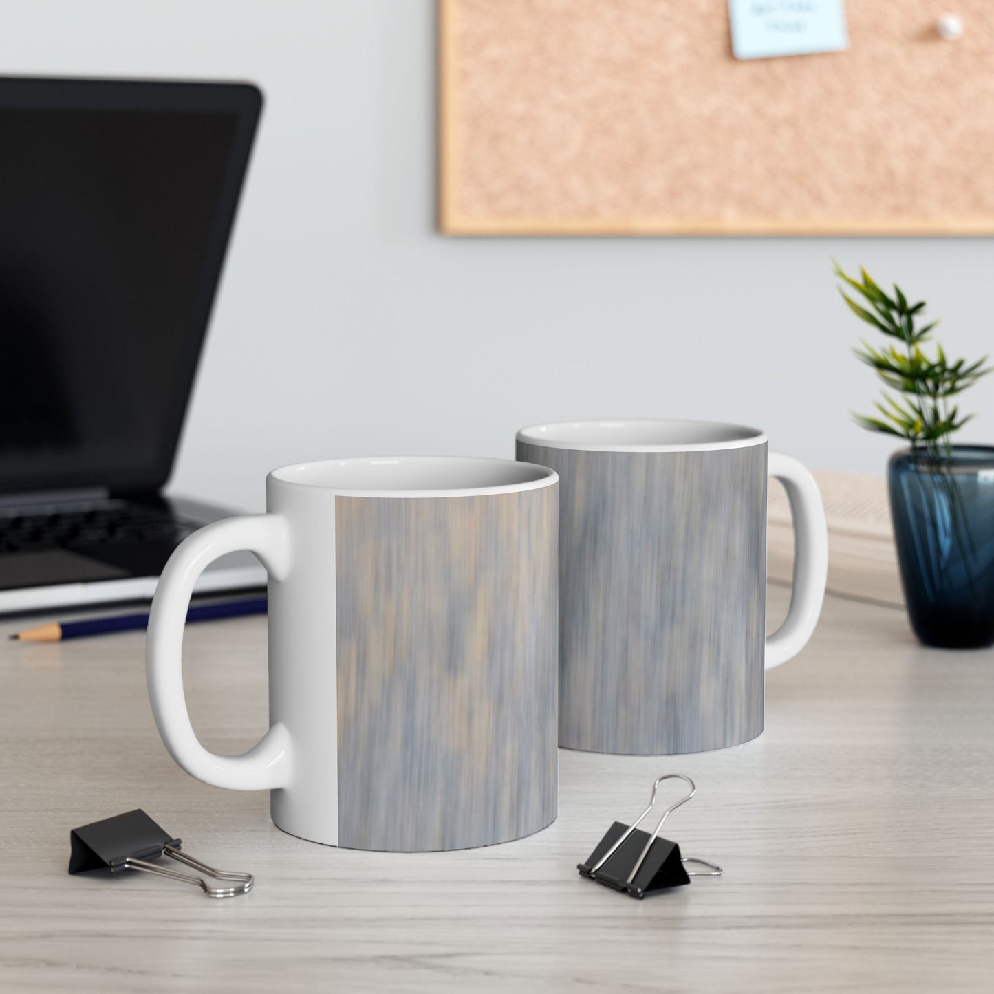 Elegant Gradient Ceramic Mug - Perfect for Coffee Lovers and Home Decor - TRV
