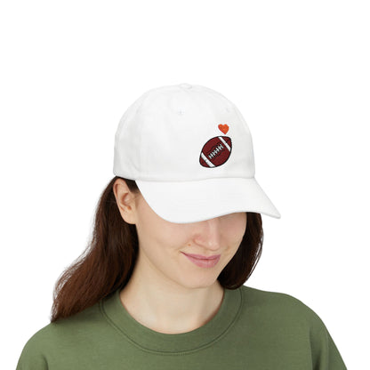 Cute Football Dad Cap, Father's Day Gift, Casual Style Hat, Sports Lover Accessory, Gift for Dad, Outdoor Activities - TRV