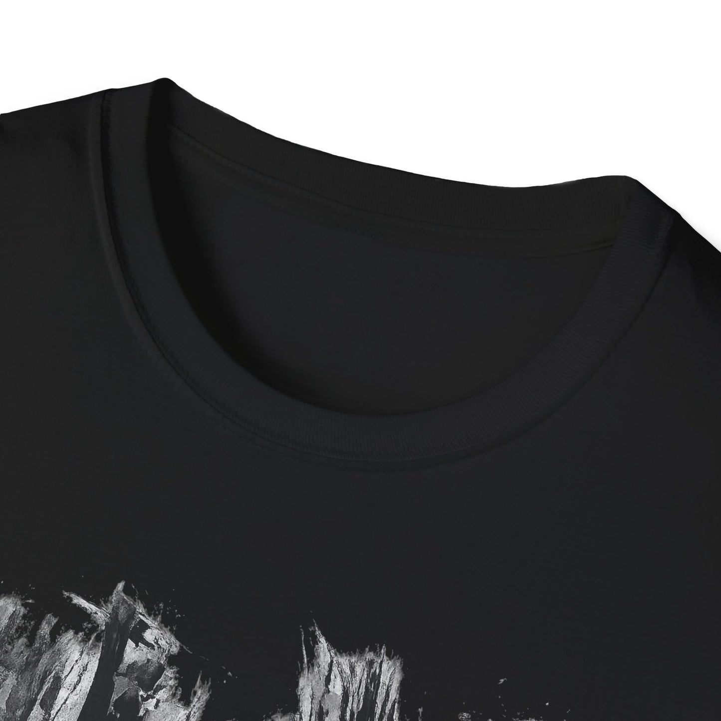 Minimalist Nature-Inspired Unisex Softstyle T-Shirt, Casual Wear, Everyday Style, Gift for Nature Lovers, Eco-Friendly Fashion