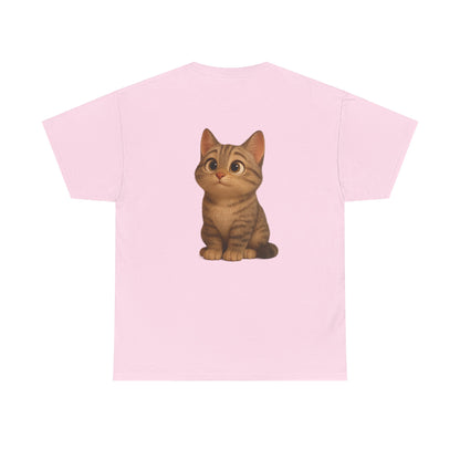 Adorable Cat Graphic Tee, Cute Pet Lover's Shirt, Animal Lover's Gift, Cozy Everyday T-Shirt, Perfect for Cat Lovers
