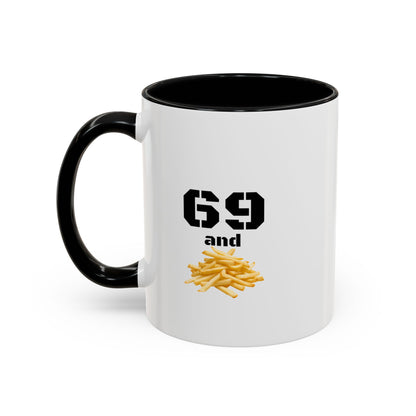 Funny Accent Coffee Mug for Food Lovers, Novelty Gift for Birthdays, Home Office Decor, Drinking Humor, Fun Kitchenware