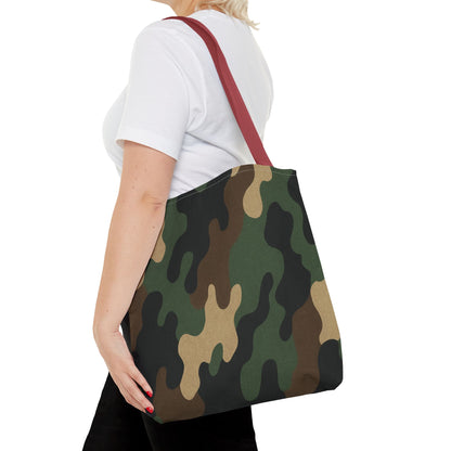Stylish Camouflage Tote Bag, Reusable Shopping Bag, Beach Tote, Casual Carry-All, Gift for Him or Her - TRV