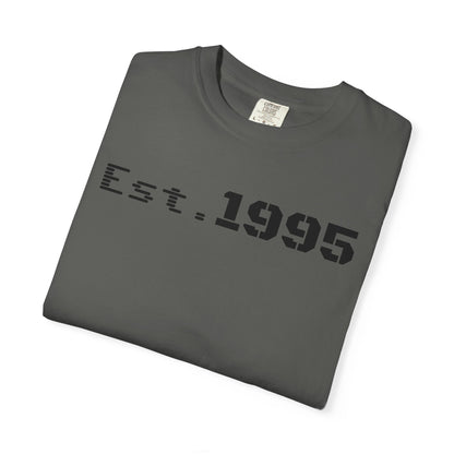 Vintage Est. 1995 T-Shirt, Retro Unisex Tee, Perfect Gift for Birthdays, Casual Wear, Nostalgic Apparel - TRV