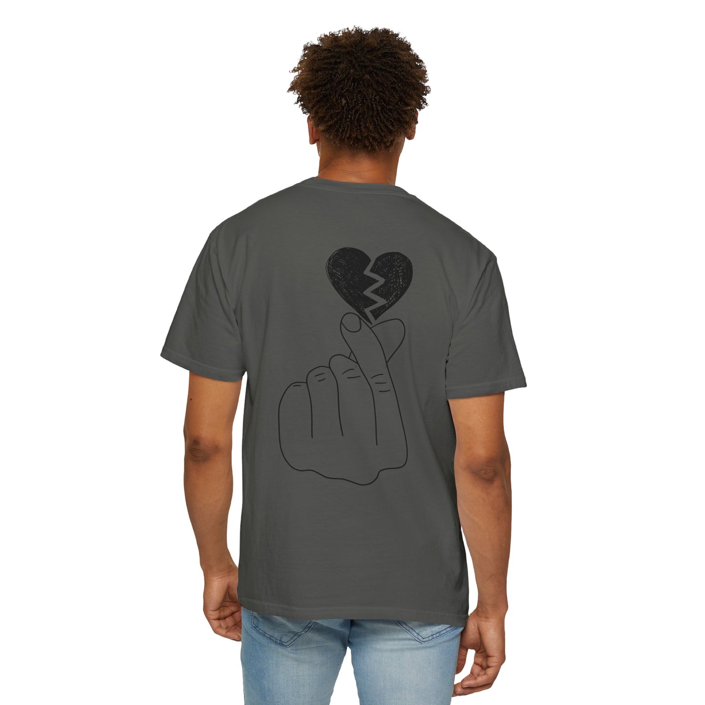 Heartbreak Unisex Garment-Dyed T-Shirt - Trendy Casual Tee for Self-Expression