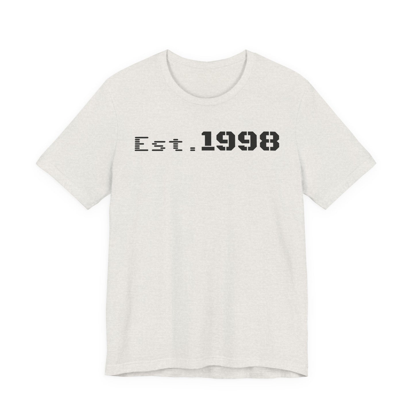 Vintage Est. 1998 Tee - Retro Unisex Shirt for Birthdays, Gifts, Everyday Wear, Casual Style, Nostalgia - TRV