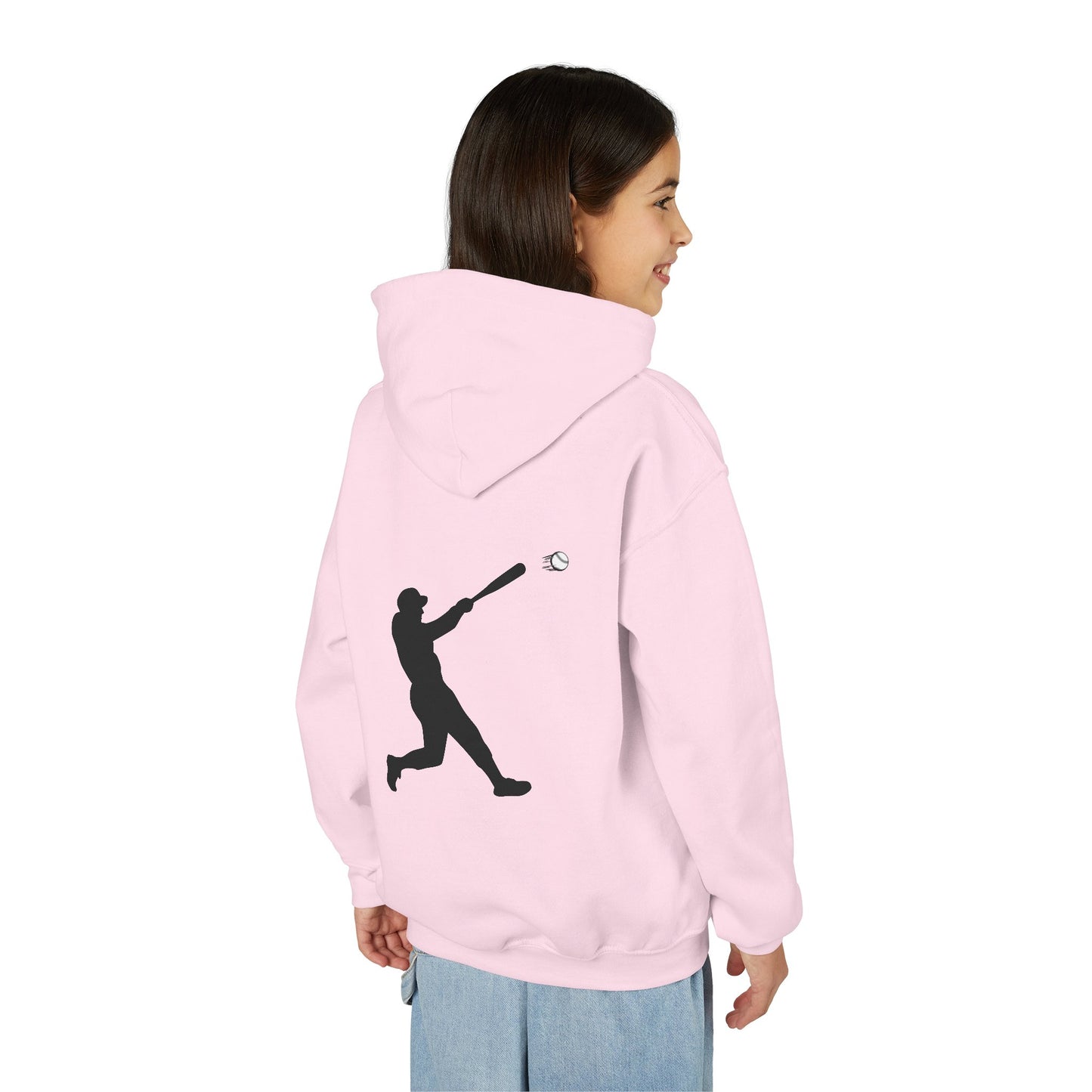 Youth Baseball Swing Hoodie | Perfect Gift for Young Players | Sports Sweatshirt | Custom Athletic Wear | Birthday Gift, Team Apparel, [...]