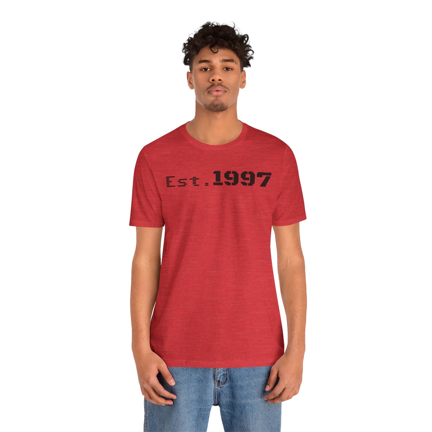 Vintage Est. 1997 Unisex Tee, Gift for Birthdays, Celebrations, Casual Wear, Retro Fashion, Cool Graphic T-Shirt - TRV