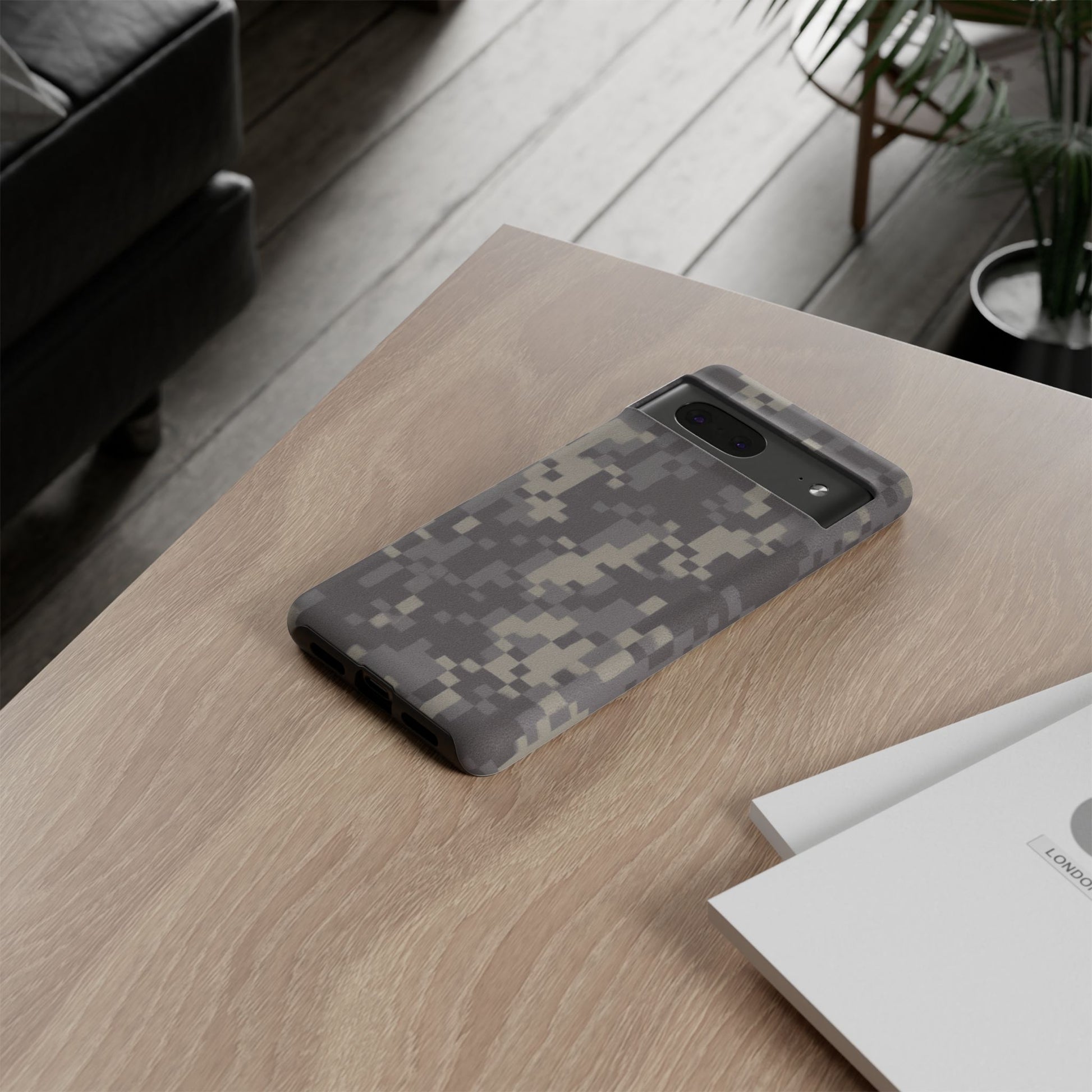 Camouflage Phone Case, Military Style Cover, Tough Phone Protection, Durable Phone Accessory, Gift for Veterans, Outdoor Enthusiasts - TRV