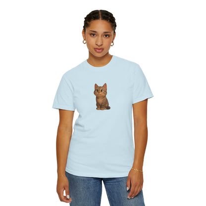 Cute Cat Graphic T-Shirt, Casual Wear, Cat Lover Gift, Everyday Tee, Animal Lover Apparel, Perfect for Birthdays & Holidays - TRV