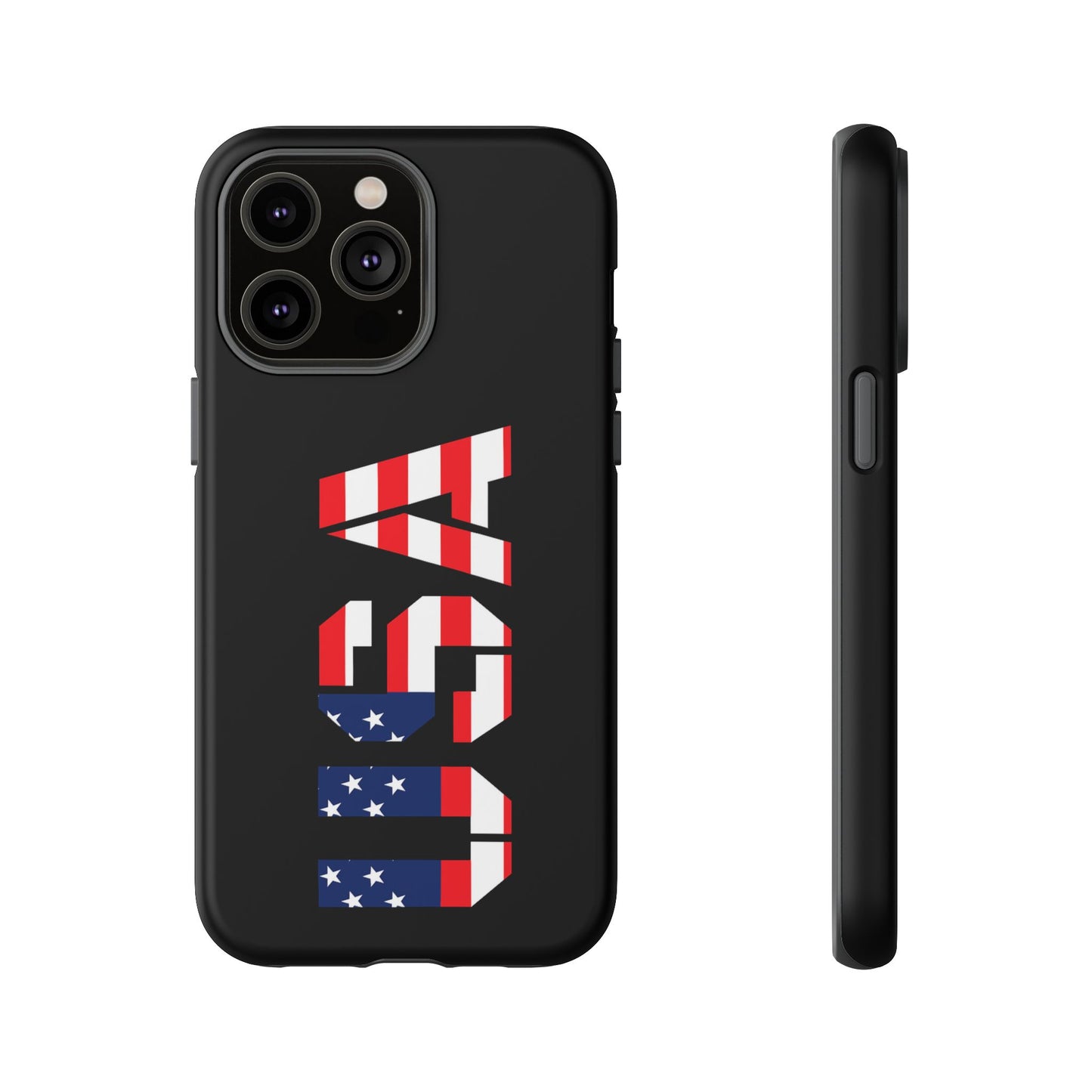 USA Flag Phone Case, Tough Phone Cover, Patriotic Gift, Independence Day Accessory, American Pride Mobile Case - TRV