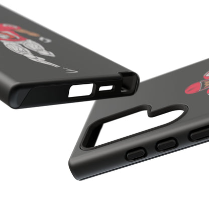 Football Player Tough Phone Case – Protective Black Sports iPhone Case
