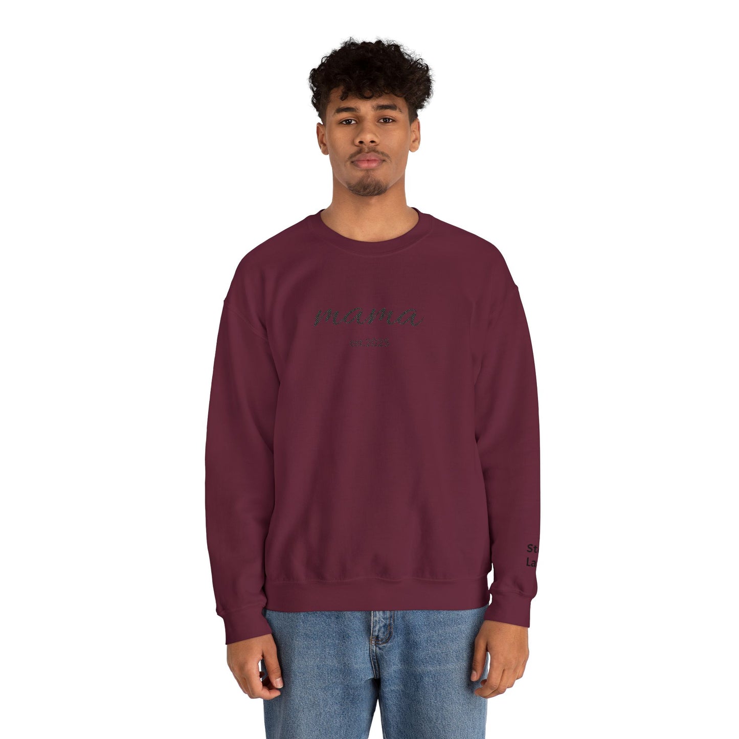 mama sweatshirt | simple script mom pullover - TRV