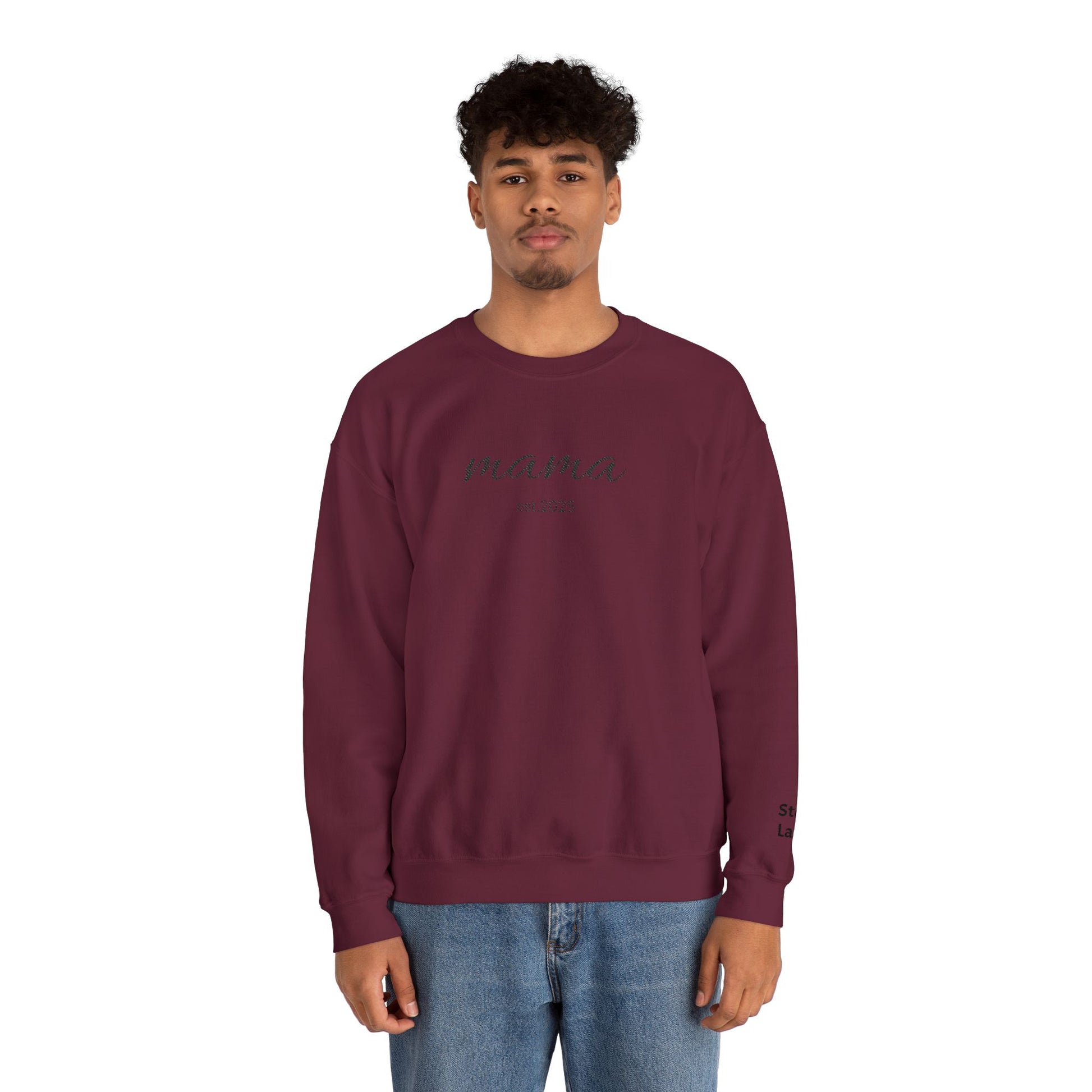 mama sweatshirt | simple script mom pullover - TRV