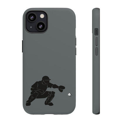 Baseball Catcher Phone Case, Sports Phone Accessory, Tough Cases, Gift for Athletes, Sports Fan Merchandise, Unique Design - TRV