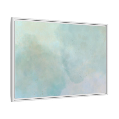 Soft Abstract Pastel Watercolor Matte Canvas