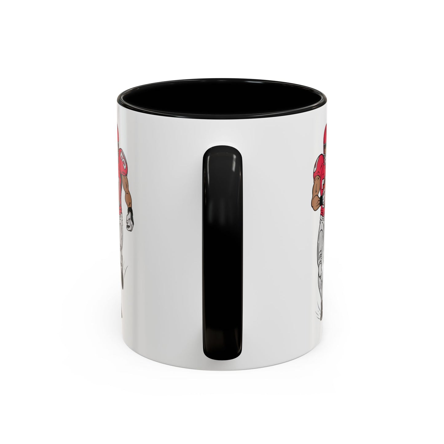 Football Player Coffee Mug, Sports Fan Gift, Motivational Coffee Cup, Game Day Mug, Unique Sports Merchandise