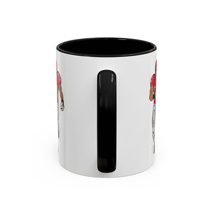 Football Player Coffee Mug, Sports Fan Gift, Motivational Coffee Cup, Game Day Mug, Unique Sports Merchandise