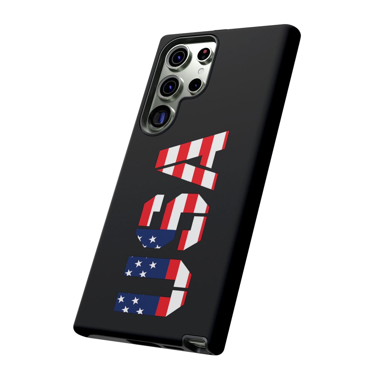 USA Flag Phone Case, Tough Phone Cover, Patriotic Gift, Independence Day Accessory, American Pride Mobile Case - TRV