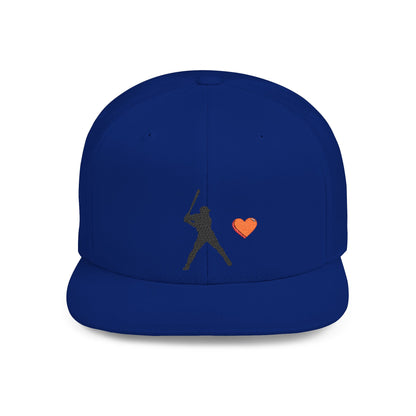 Baseball Love Snapback Hat | Gift for Sports Fans, Casual Wear, Team Spirit, Father's Day, Birthday, Outdoor Activities - TRV