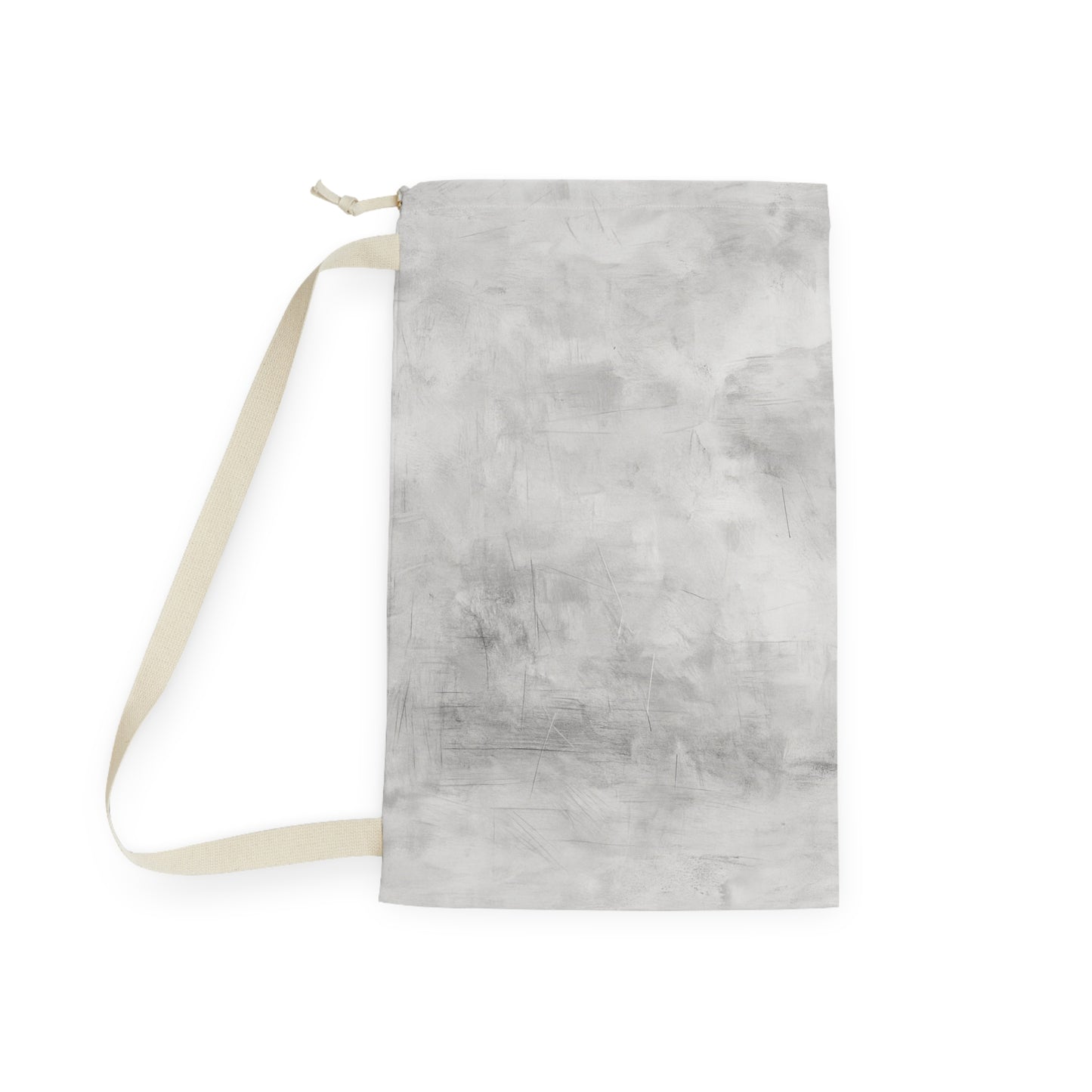 Monogram Initials Laundry Bag | Personalized Name, Canvas Drawstring - TRV