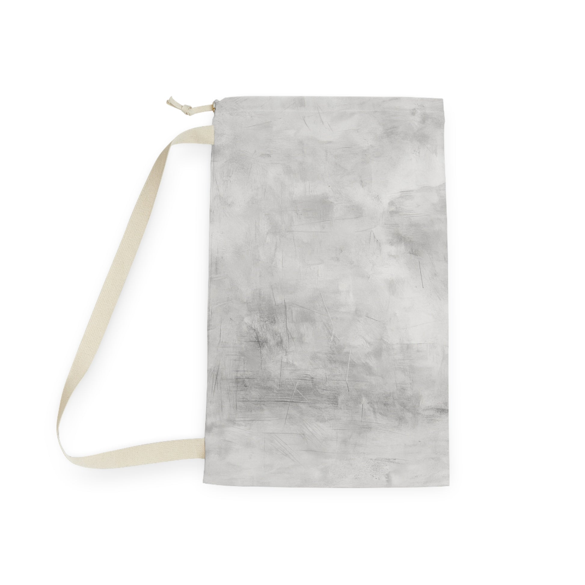 Monogram Initials Laundry Bag | Personalized Name, Canvas Drawstring - TRV