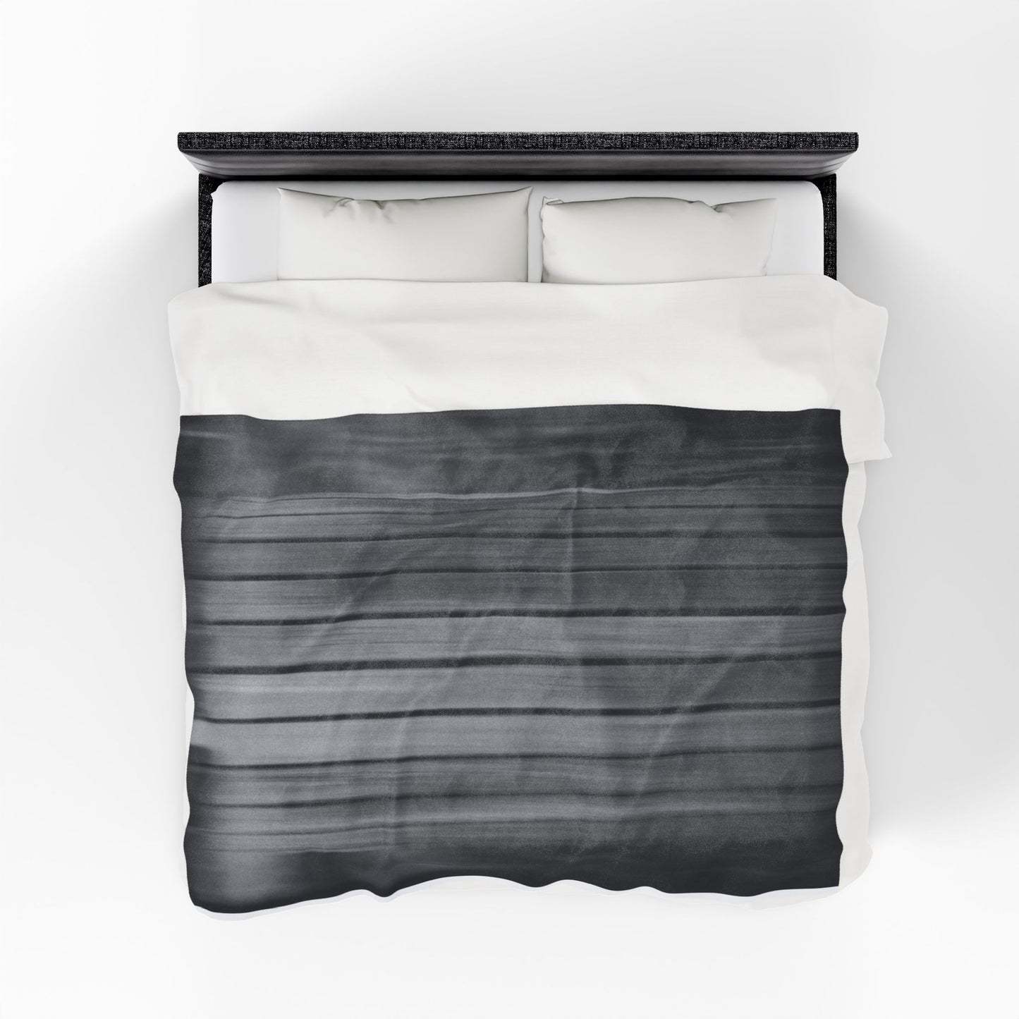 Cozy Velveteen Plush Blanket, Soft Throw for Living Room, Bedroom Decor, Gift for Her, Minimalist Home Accessory - TRV