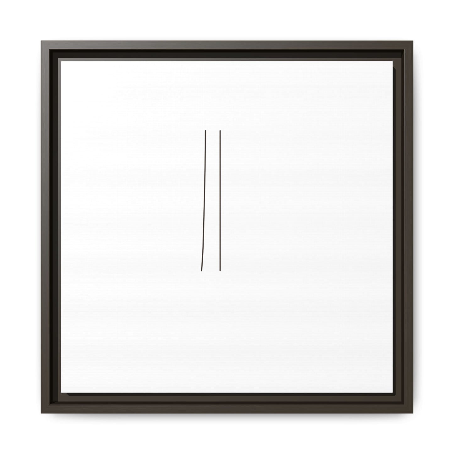 Minimal Line Art | Matte Canvas Framed