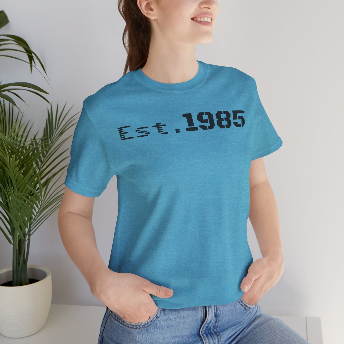 Est. 1985 Vintage Unisex Tee, Retro Birthday T-Shirt, Perfect Gift for 1980s Lovers, Casual Apparel, Timeless Style