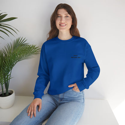 Funny Crewneck Sweatshirt: "Decaf? How Dare You?" Gift for Friends, Casual Wear, Humor Apparel, Cozy Outfit, Unisex Sweatshirt - TRV