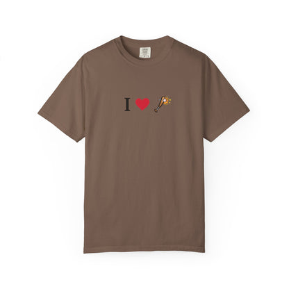 I Love Baseball  Unisex Tee, Gift for Couples, Cute Matching T-Shirts, Casual Everyday Wear, Anniversary Present, Love Shirt - TRV
