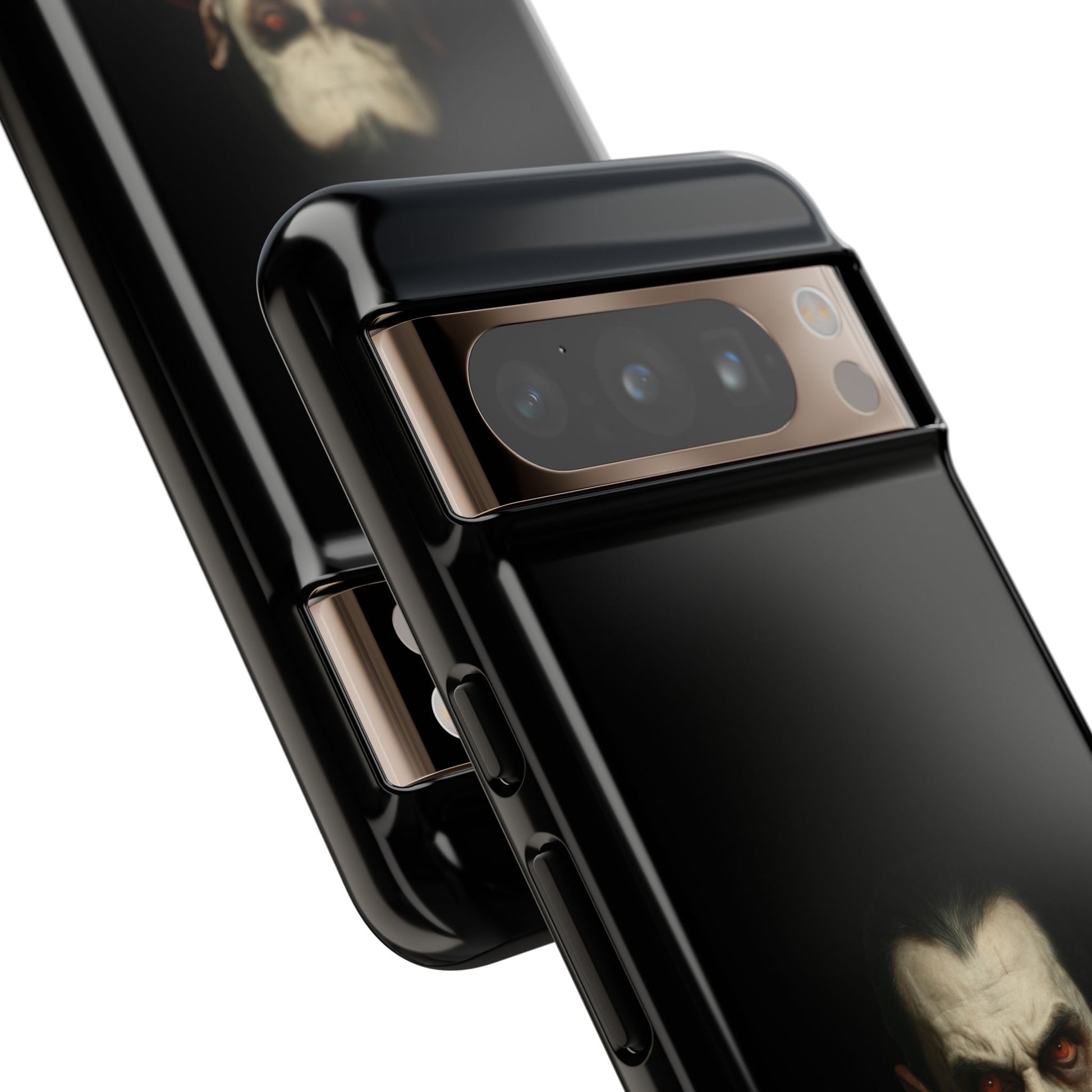 Vampire Phone Case - Tough Cases for Halloween, Gothic Decor, Gifts for Horror Fans, Spooky Accessories, Unique Cellphone Cover - TRV