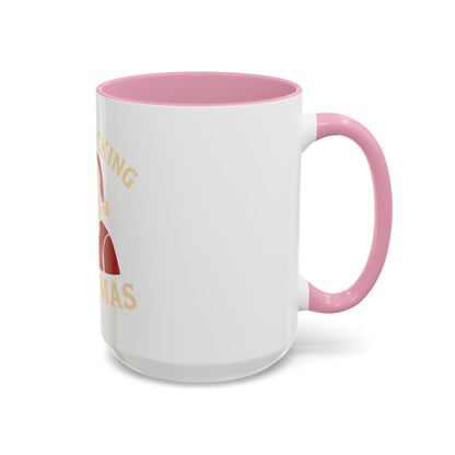 Irreverent Merry Christmas Mug — Funny Santa Middle Finger Coffee Cup (11oz & 15oz)