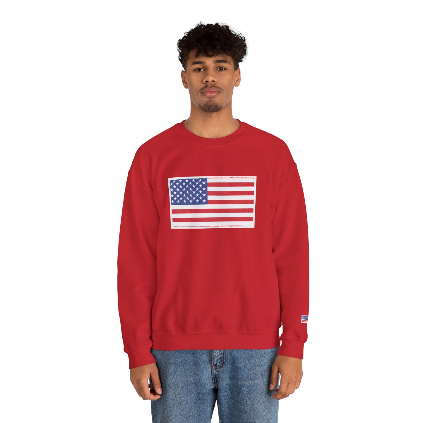 American Flag Unisex Crewneck Sweatshirt | Cozy Patriotic Sweater | Perfect for Independence Day, Casual Wear, Gifts for Him/Her, [...]
